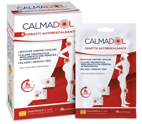 CALMADOL CEROTTO RISCALDANTE PACK 6 PEZZI - farmanauta.it
