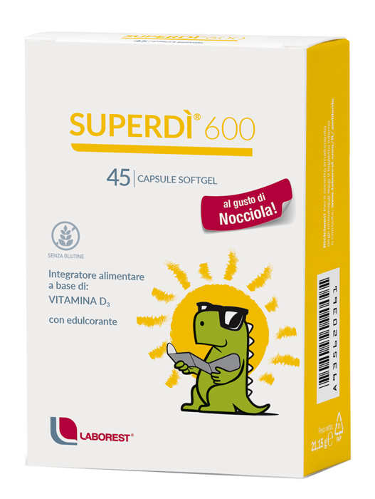 SUPERDI' 600 45 CAPSULE - farmanauta.it