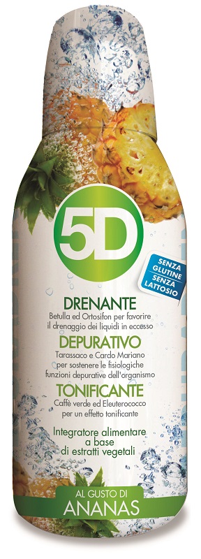 5D SLEEVERATO ANANAS 500 ML - farmanauta.it