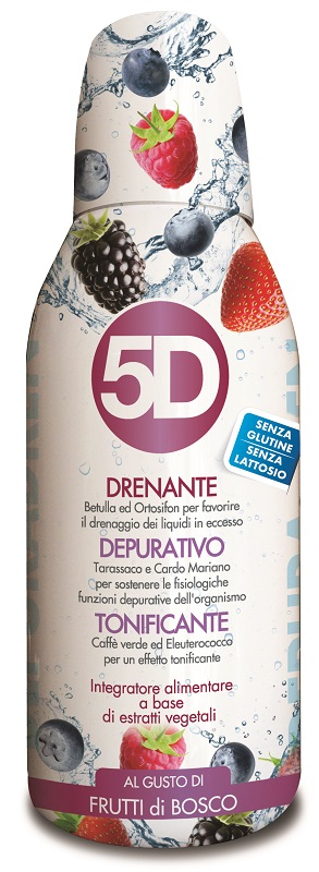5D SLEEVERATO FRUTTI DI BOSCO 500 ML - farmanauta.it