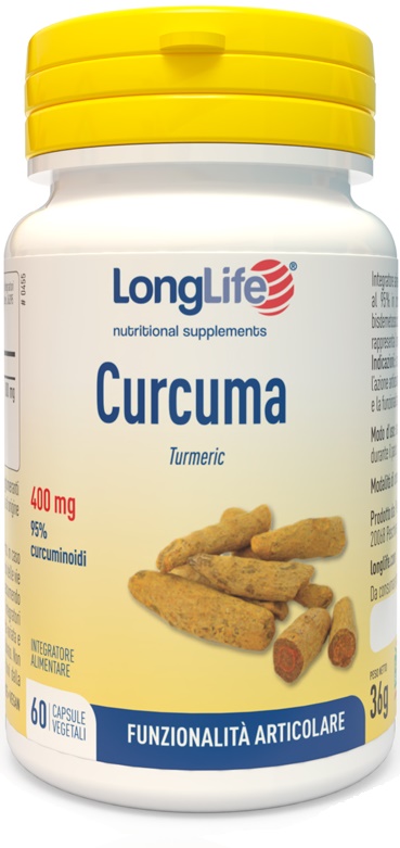 LONGLIFE CURCUMA 60 CAPSULE VEGETALI - farmanauta.it