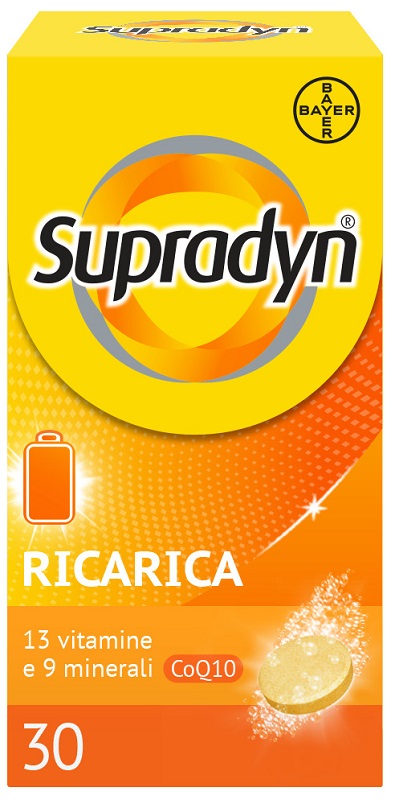 SUPRADYN RICARICA EFFERVESCENTI 30 COMPRESSE - farmanauta.it