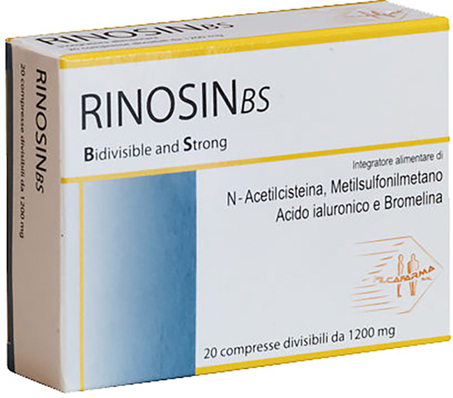RINOSINBS 20 COMPRESSE DA 1.2 G - farmanauta.it