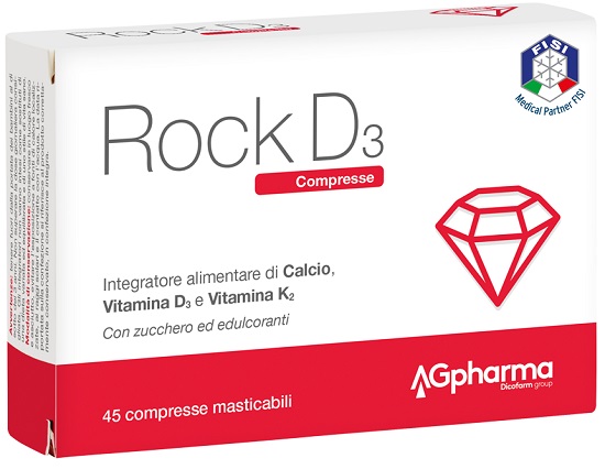 ROCK D3 45 COMPRESSE - farmanauta.it