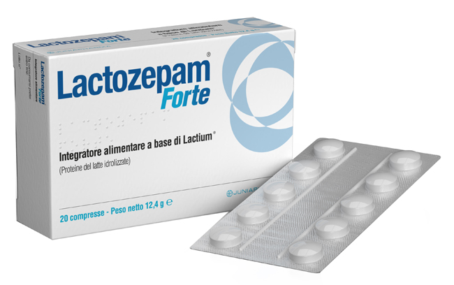 LACTOZEPAM FORTE 20 COMPRESSE - farmanauta.it