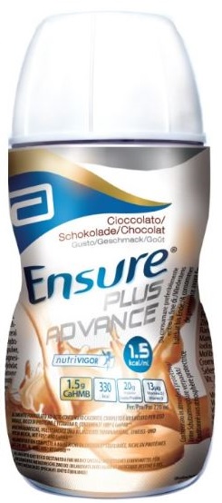 ENSURE PLUS ADVANCE CIOCCOLATO 4 BOTTIGLIE DA 220 ML - farmanauta.it