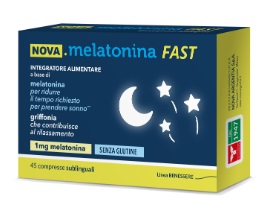 NOVA MELATONINA FAST 45 COMPRESSE 1MG DI MELATONINA - farmanauta.it