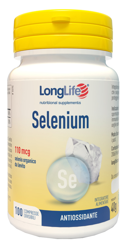 LONGLIFE SELENIUM 100 COMPRESSE - farmanauta.it