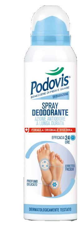 PODOVIS DEODORANTE SPRAY EFFETTO ASCIUTTO 150 ML - farmanauta.it