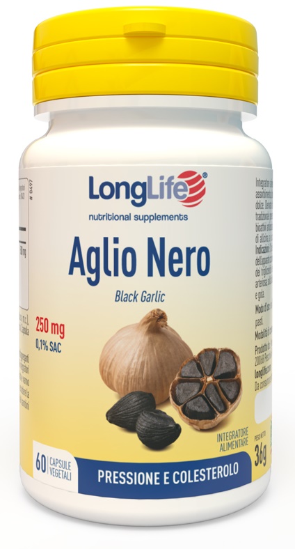 LONGLIFE AGLIO NERO 60 VEGICAPSULE - farmanauta.it