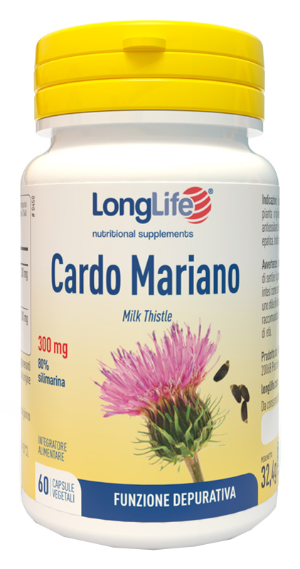 LONGLIFE CARDO MARIANO 60 CAPSULE - farmanauta.it