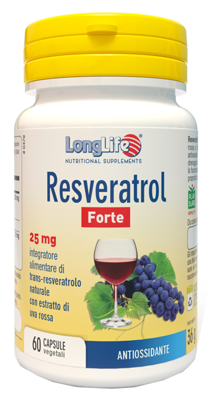 LONGLIFE RESVERATROL FORTE 60 CAPSULE - farmanauta.it