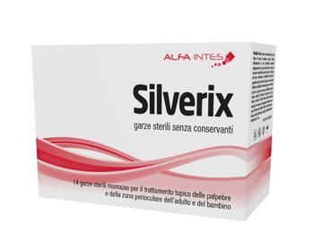 GARZA PERIOCULARE SILVERIX 14 PEZZI - farmanauta.it
