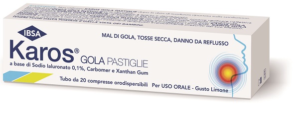 KAROS GOLA 20 PASTIGLIE ORODISPERSIBILI - farmanauta.it