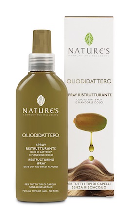 NATURE'S OLIO DI DATTERO SPRAY RISTRUTTURANTE 125 ML - farmanauta.it
