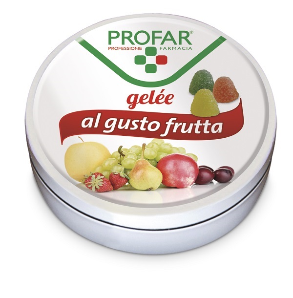 PROFAR CARAMELLE GELEE FRUTTA 40 G - farmanauta.it