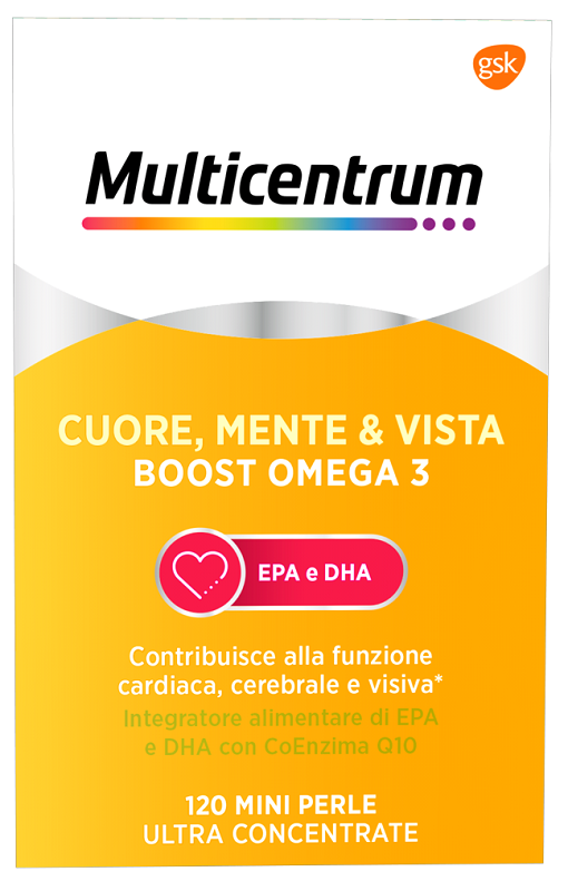 MULTICENTRUM MY OMEGA3 120 MINI PERLE - farmanauta.it