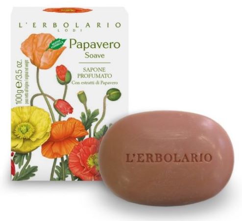 PAPAVERO SOAVE SAPONE PROFUMATO 100 G - farmanauta.it