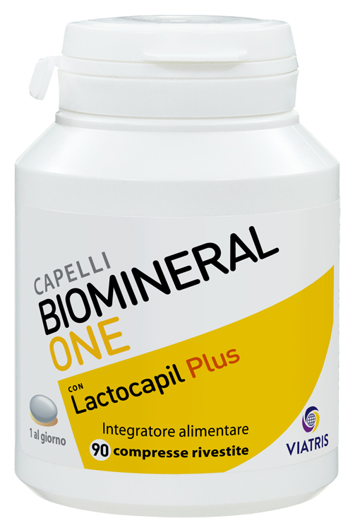 BIOMINERAL ONE LACTO PLUS 90 COMPRESSE RIVESTITE - farmanauta.it