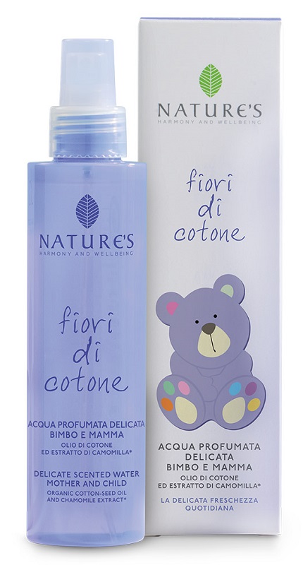 NATURE'S FIORI DI COTONE ACQUA PROFUMATA DELICATA BIMBO E MAMMA 150 ML - farmanauta.it