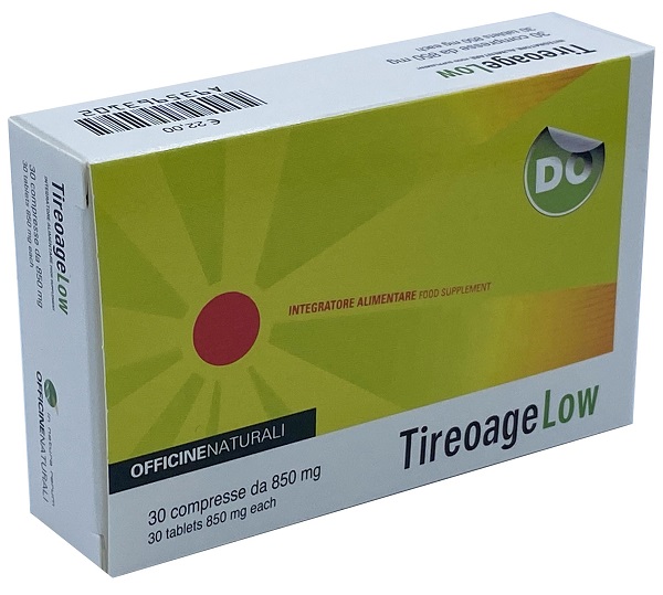 TIREOAGE LOW 30 COMPRESSE 850 MG - farmanauta.it