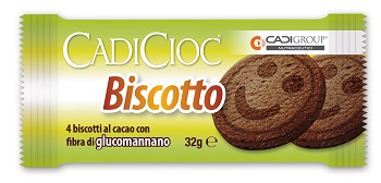 CADICIOC BISCOTTO CACAO 4 PEZZI 8 G - farmanauta.it