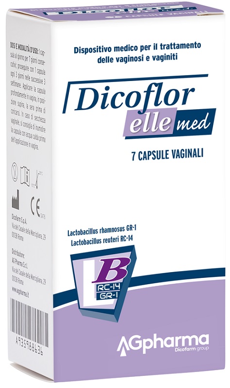 DICOFLOR ELLE MED 7 CAPSULE VAGINALI - farmanauta.it