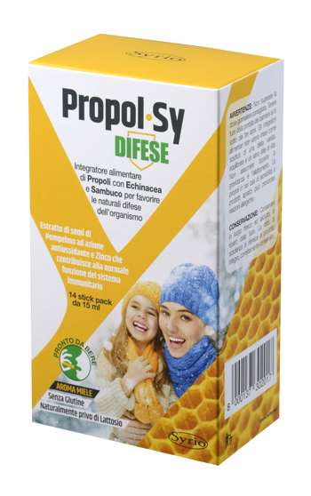 PROPOL SY DIFESE SYR 14 PEZZI 210 ML - farmanauta.it