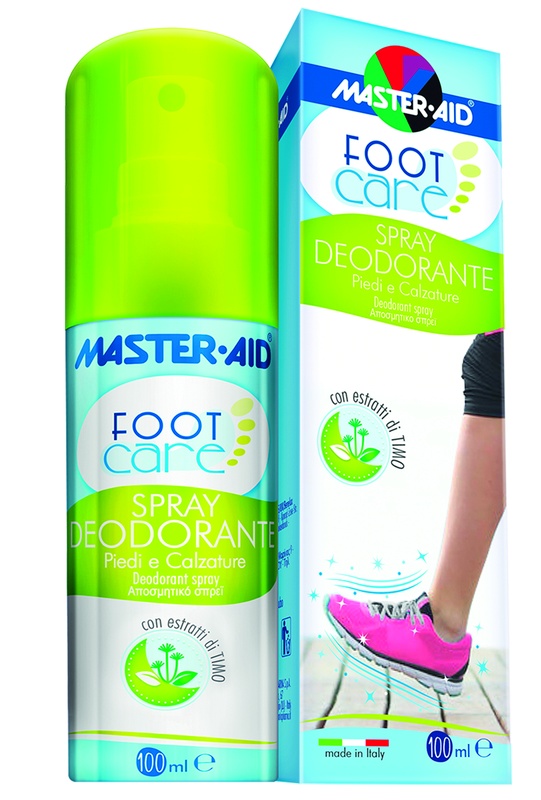 MASTER-AID FOOT CARE SPRAY DEODORANTE 100 ML - farmanauta.it