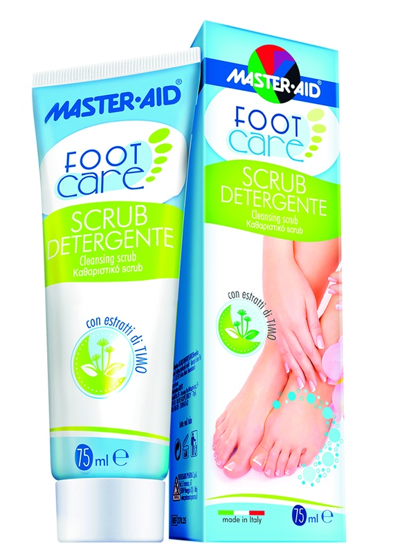 MASTER-AID FOOTCARE DETERGENTE SCRUB PER PIEDI 75 ML L4 - farmanauta.it