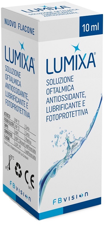 LUMIXA SOLUZIONE OFTALMICA LUBRIFICANTE ANTIOSSIDANTE 10 ML - farmanauta.it