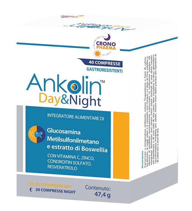ANKOLIN DAY & NIGHT 40 COMPRESSE - farmanauta.it