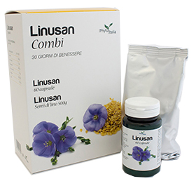 LINUSAN COMBI 500 G + 60 COMPRESSE - farmanauta.it