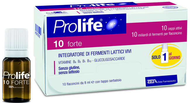 PROLIFE 10 FORTE 10 FLACONCINI DA 8 ML - farmanauta.it
