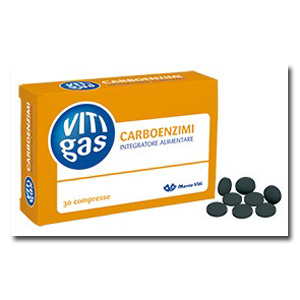 VITIGAS CARBOENZIMI 30 COMPRESSE - farmanauta.it