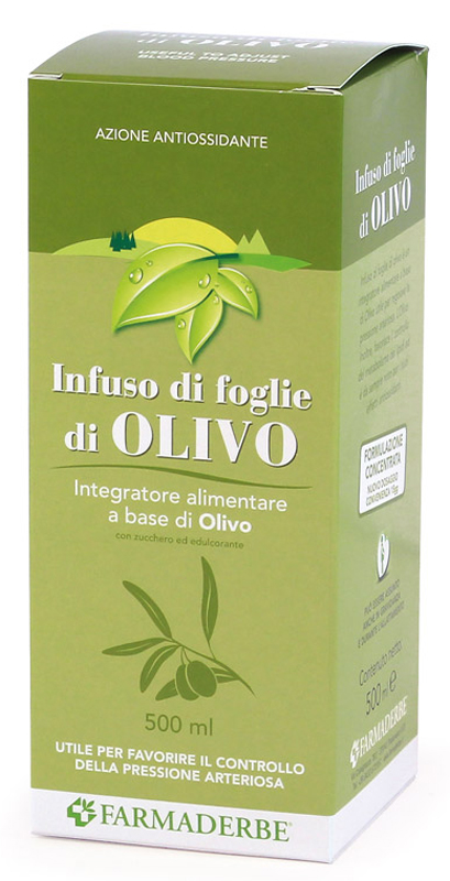 OLIVO INFUSO FOGLIE 500 ML - farmanauta.it