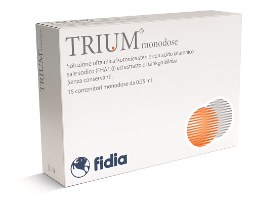 TRIUM MONODOSE GOCCE OCULARI 15 FLACONCINI - farmanauta.it