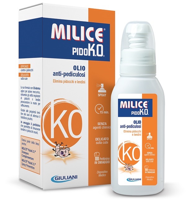 MILICE PIDOKO OLIO ANTIPEDICULOSI 75ML - farmanauta.it