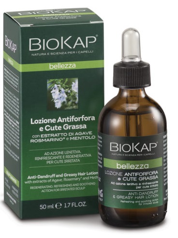 BIOKAP LOZIONE ANTIFORFORA E CUTE GRASSA 50 ML - farmanauta.it
