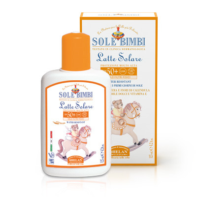 SOLE BIMBI LATTE SOLARE SPF50+ 125 ML - farmanauta.it