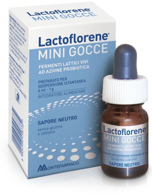 LACTOFLORENE MINI GOCCE 6 ML + BUSTINA DA 1 G - farmanauta.it