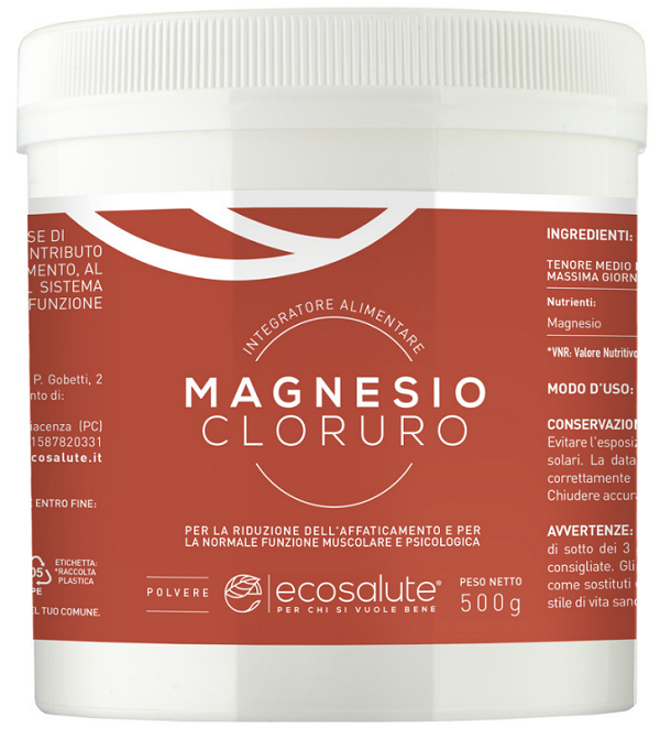 MAGNESIO CLORURO POLVERE 500 G - farmanauta.it