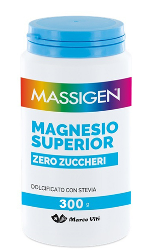 MASSIGEN MAGNESIO SUPERIOR ZERO ZUCCHERI 300 G - farmanauta.it
