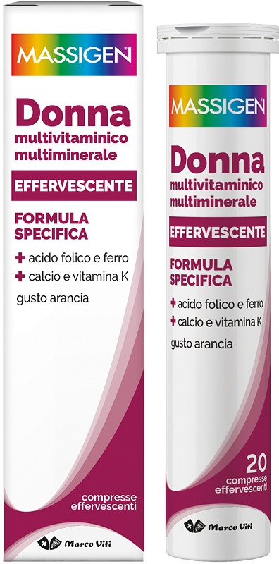 DAILYVIT+ MULTIVITAMINICO E MULTIMINERALE DONNA EFFERVESCENTE 20 COMPRESSE - farmanauta.it