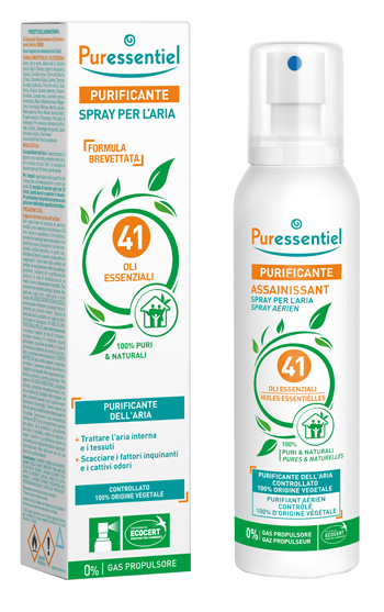 PURESSENTIEL PURIFICANTE SPRAY 41 OLI ESSENZIALI 200 ML - farmanauta.it