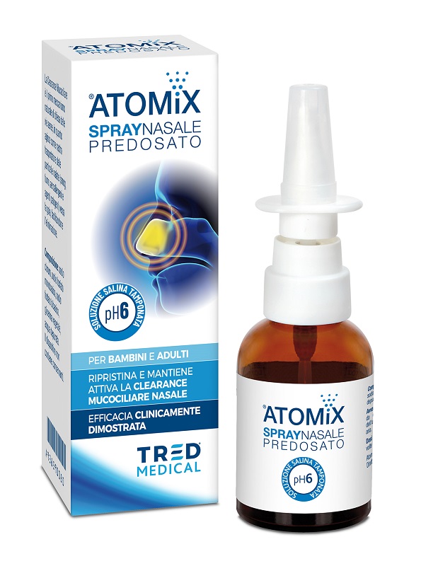 ATOMIX SOLUZIONE SALINA IPERTONICA SPRAY NASALE 30 ML - farmanauta.it