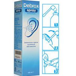 DEBROX SPRAY AURICOLARE FLACONE 125ML - farmanauta.it