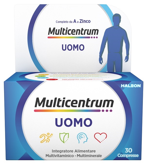 MULTICENTRUM UOMO 30 COMPRESSE - farmanauta.it