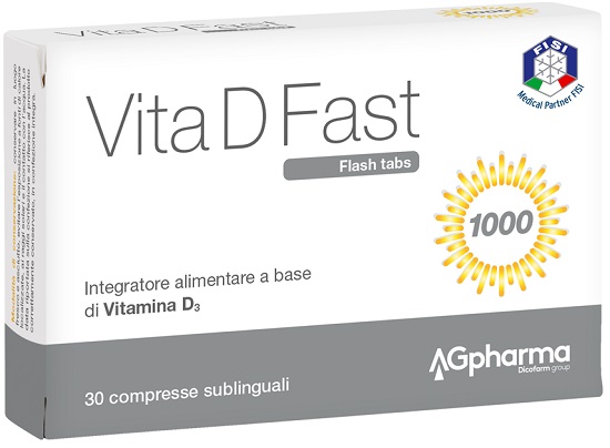 VITA D FAST 30 COMPRESSE - farmanauta.it