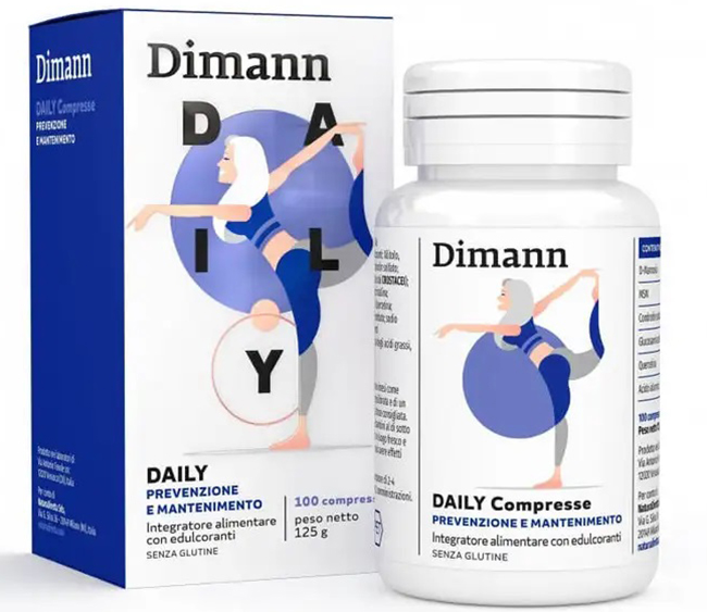 DIMANN DAILY 100 COMPRESSE - farmanauta.it